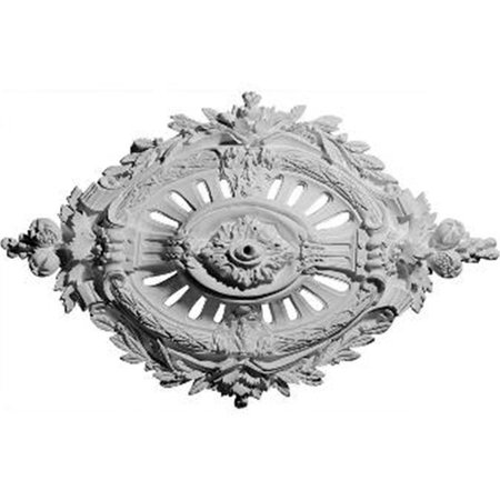 DWELLINGDESIGNS 35.88 in. W x 22.50 in. H x 4.38 in. P Architectural Accents - Antonio Ceiling Medallion DW2572738